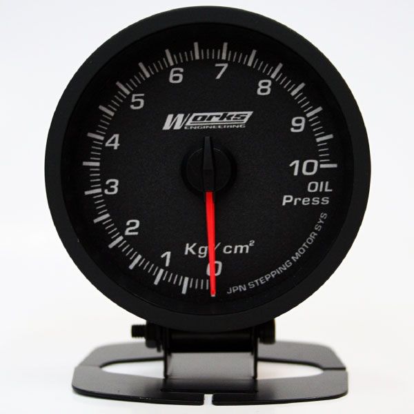 Buy WORKS ENGINEERING PRO II Gauge with Warning flickering LED (Water Temp, Oil Temp, Oil Pres